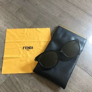 Fendi F is Fendi FF 0373/S 807GA Cateye Sunglasses